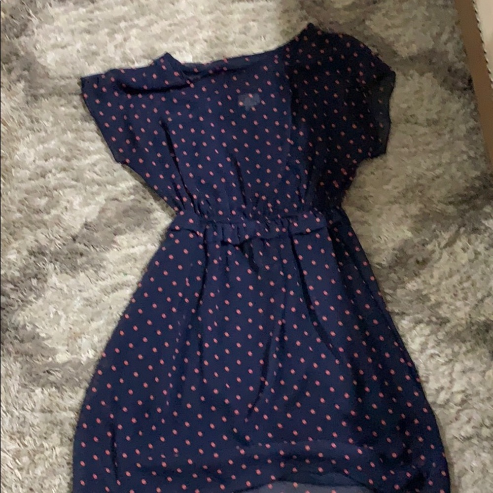 Navy blue dress